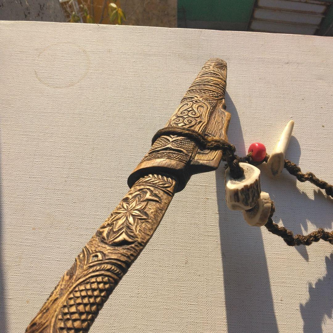 アイヌマキリ　北海道　骨董