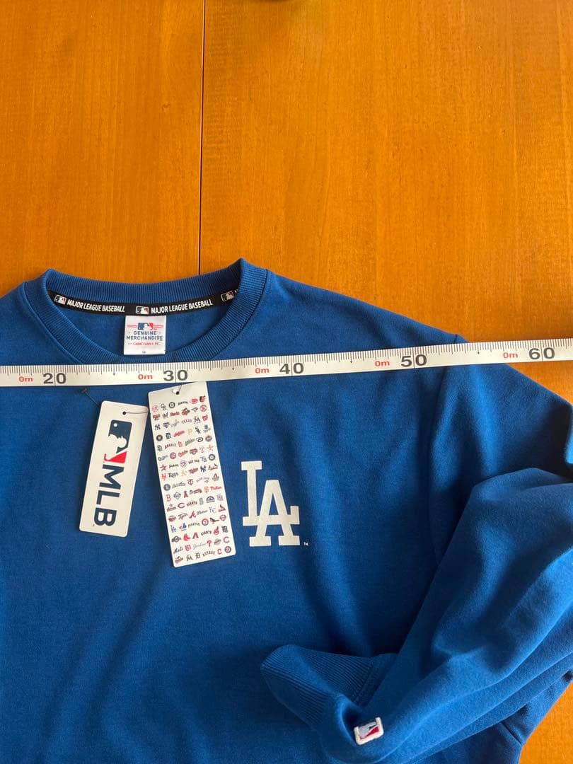 MLB LA ドジャース　スウェット 青　MLB正規品　　新品