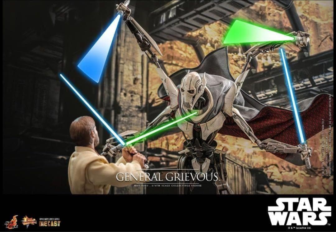 ホットトイズ スター・ウォーズ シスの復讐 グリーヴァス将軍 MMS760D67