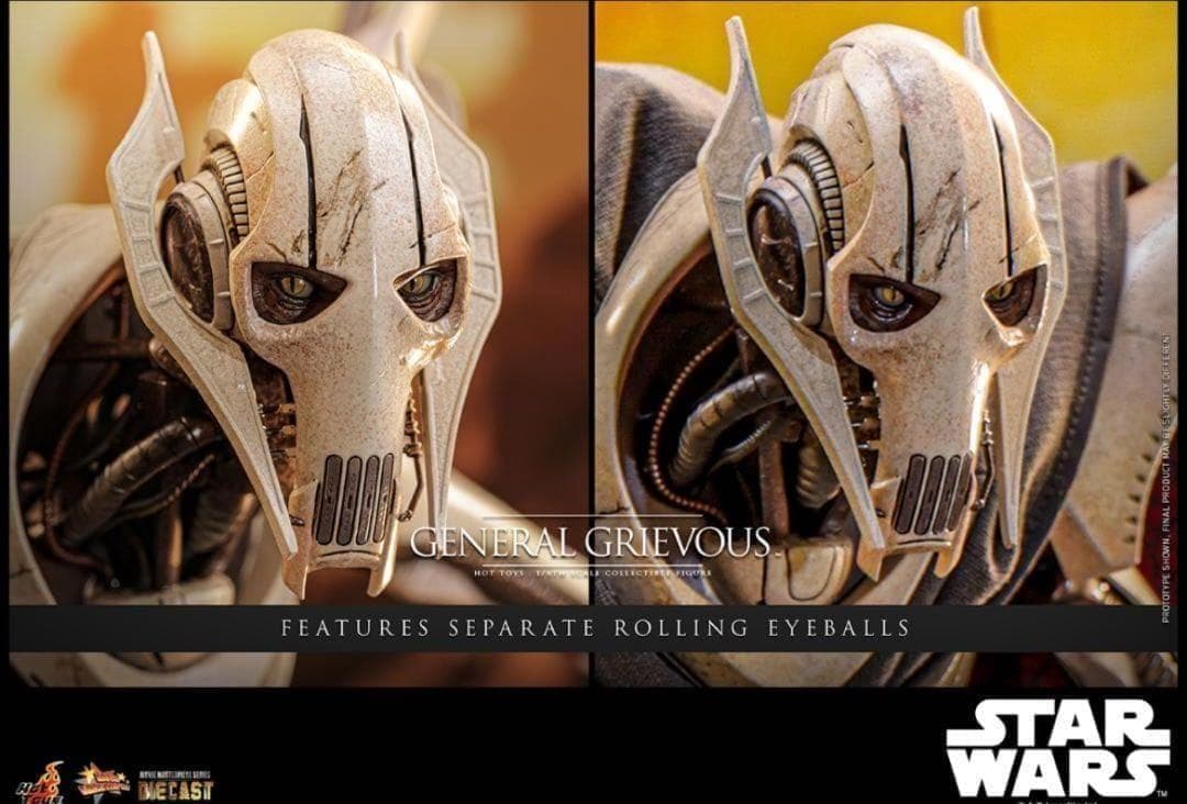ホットトイズ スター・ウォーズ シスの復讐 グリーヴァス将軍 MMS760D67