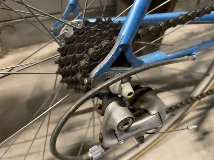 クロモリ　タンゲ　自転車　ロード