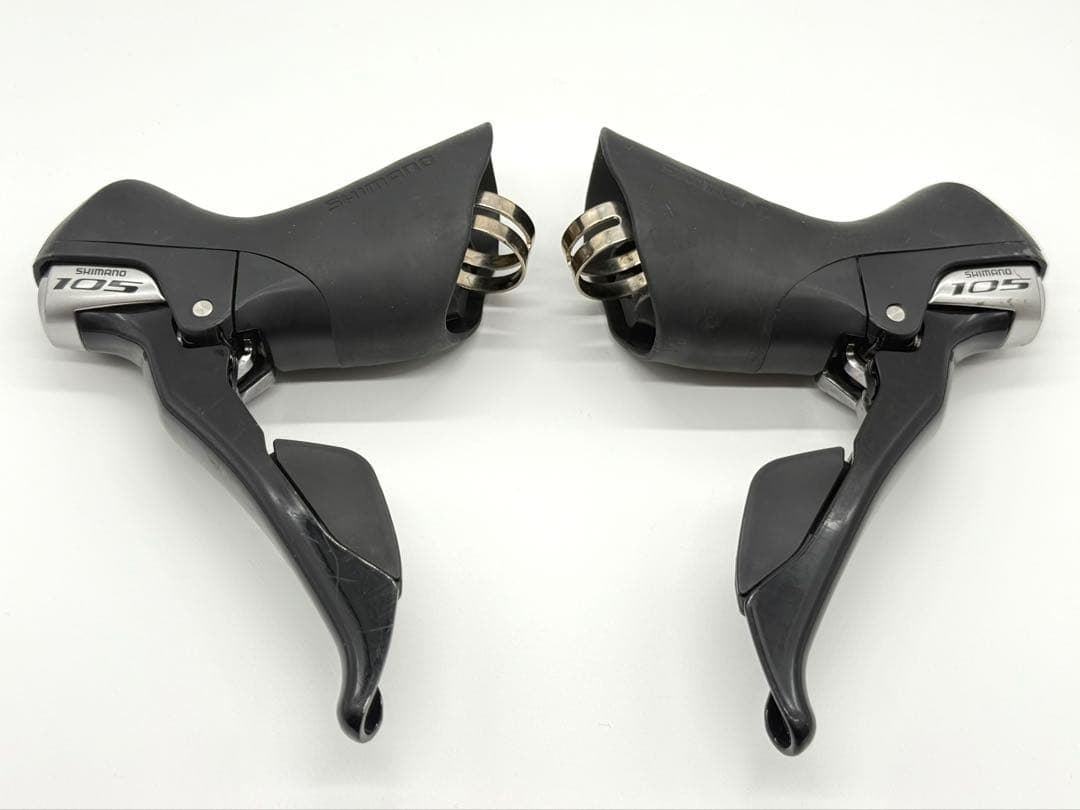 SHIMANO 105 ST-5800 左右セット シフトレバー ブラック