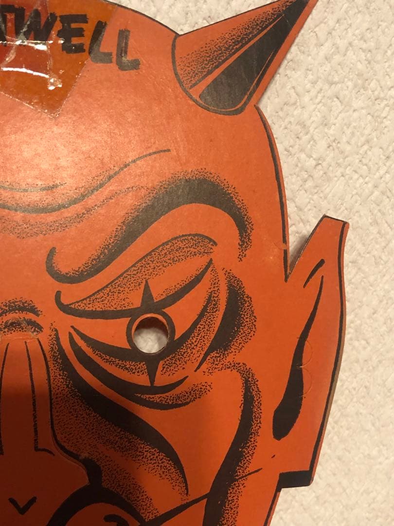 ビンテージ　50s デビル　悪魔　Devil ハロウィン　ミッドセンチュリー