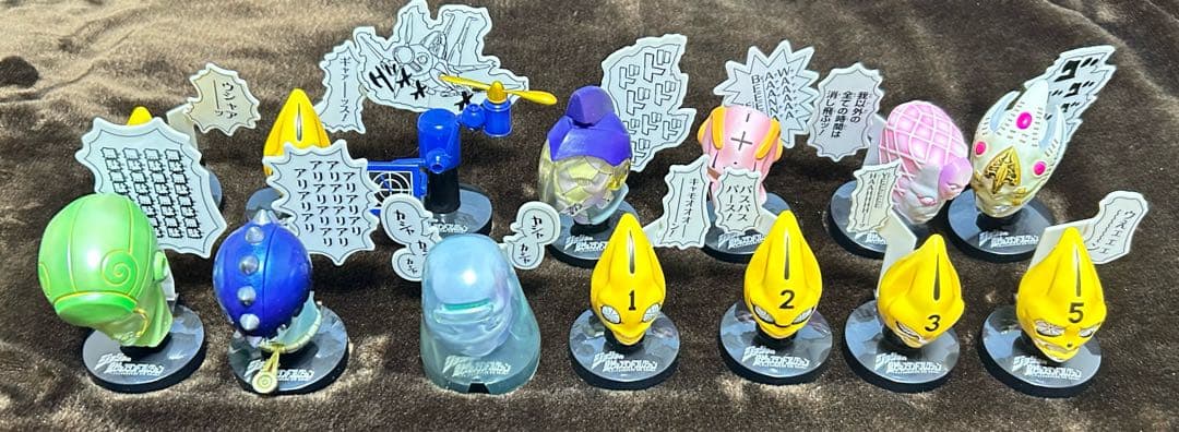 ジョジョの奇妙な冒険 ジョジョの奇妙なスタンドコレクション 黄金の風 マスコレ