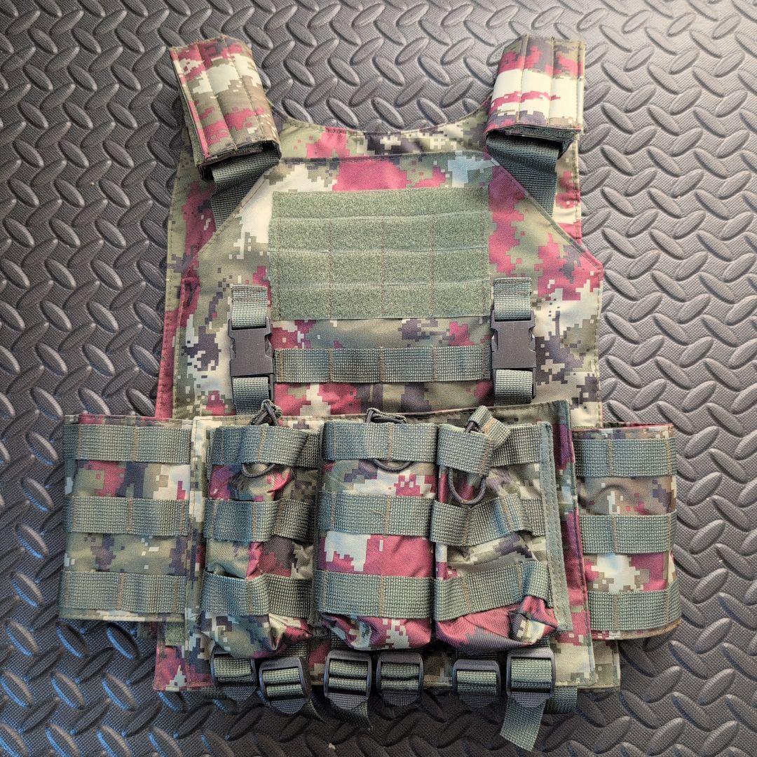 新品・未使用 デジカモ プレートキャリア