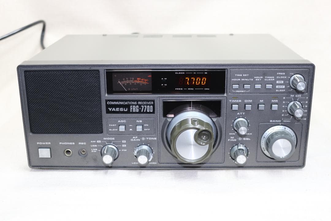 YAESU ヤエス FRG-7700+FRT7700 のセット