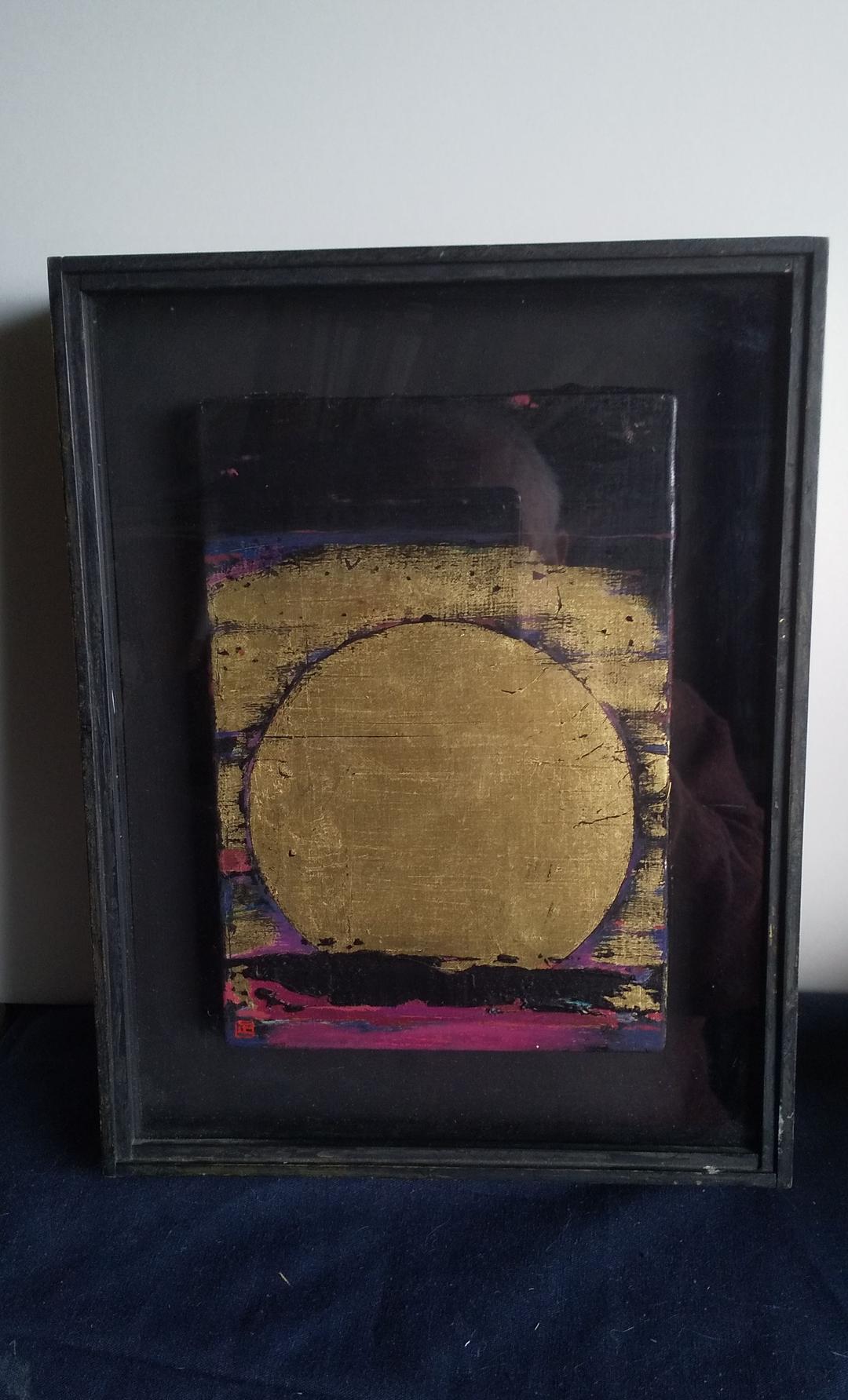 鬼頭正人の抽象画