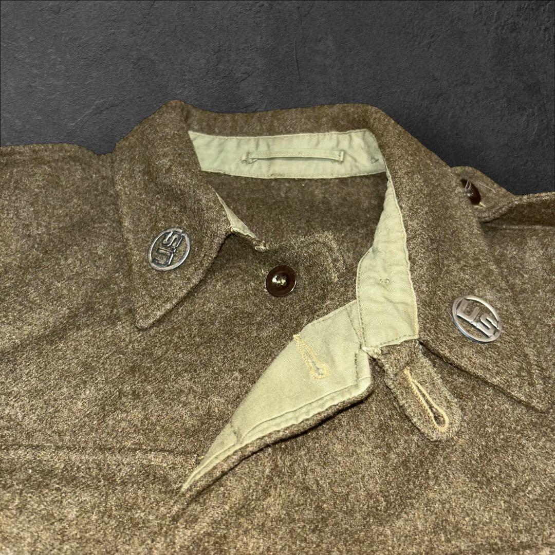 50s British Army ウール地 バトルドレスジャケット US 短丈