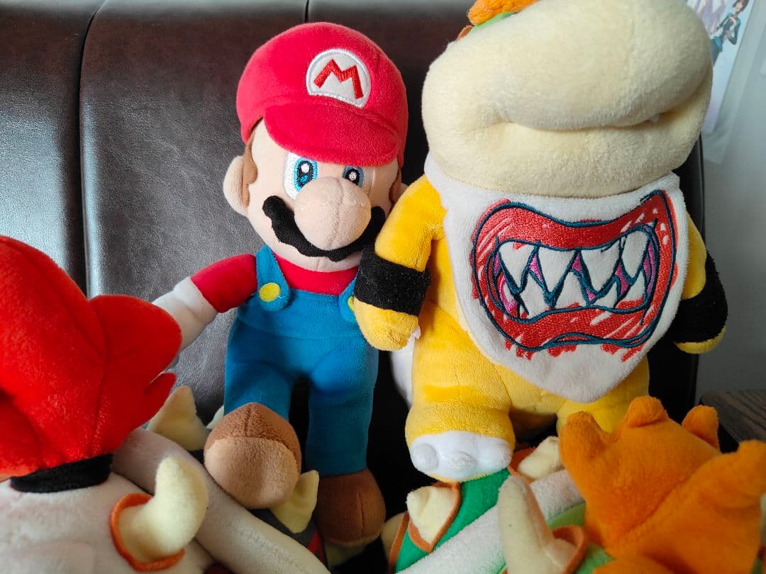 スーパーマリオ マリオ クッパ ほねクッパ クッパJr. ぬいぐるみ