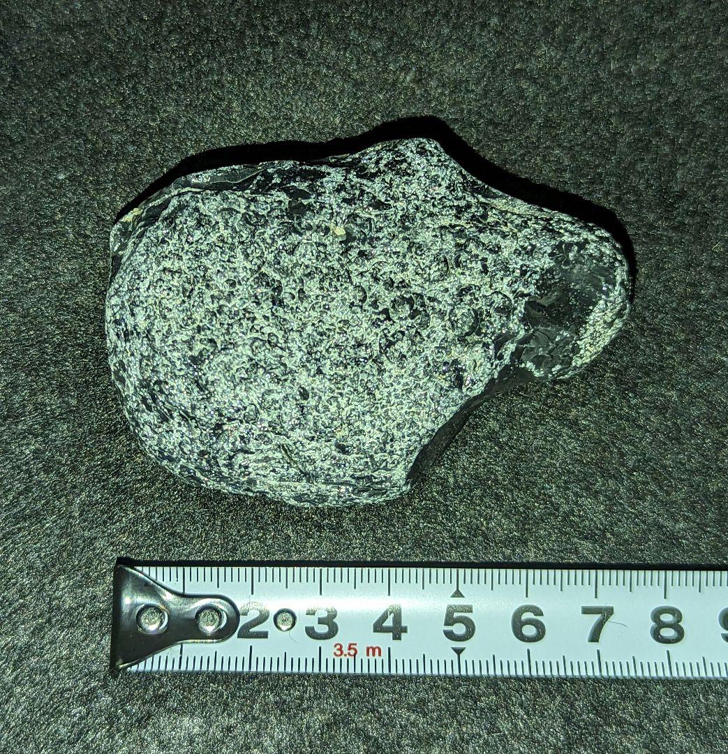 【研磨品】十勝石玲瓏　北海道産レインボーオブシディアン　十勝石　玲瓏石