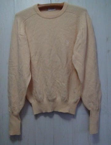 23449　グランドスラム　レディース　ニット　黄色　サイズＬ