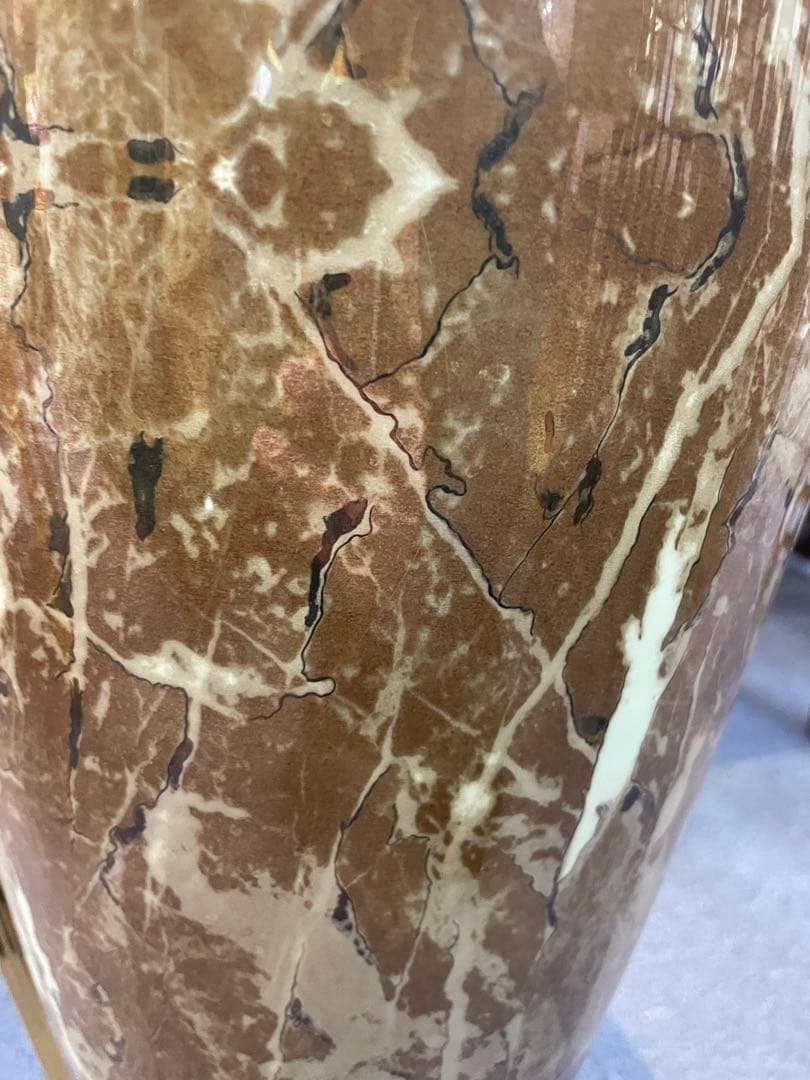 ■高級イタリア製24金Valle d'oro Patchi 花台 アンティーク