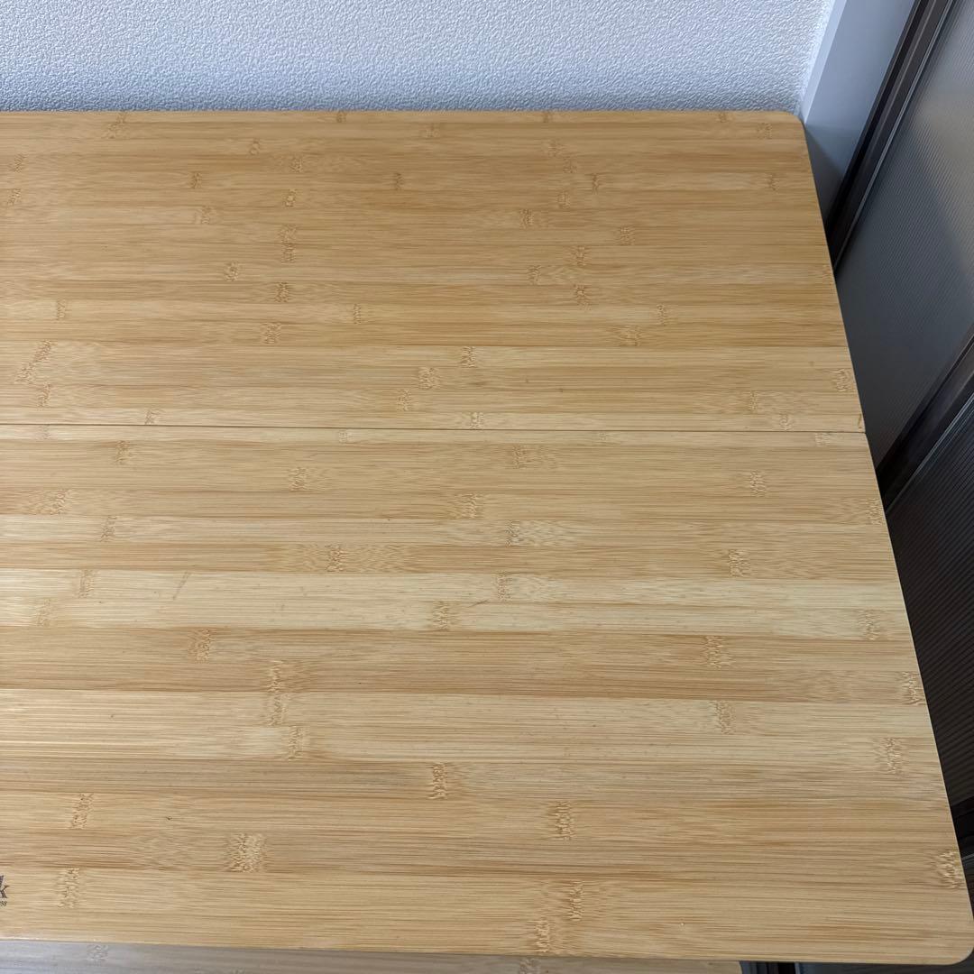 スノーピーク☆ワンアクションテーブルロング竹☆フォールディングシェルフロング竹