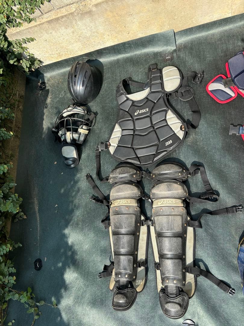 一般軟式　キャッチャー用防具 　セット