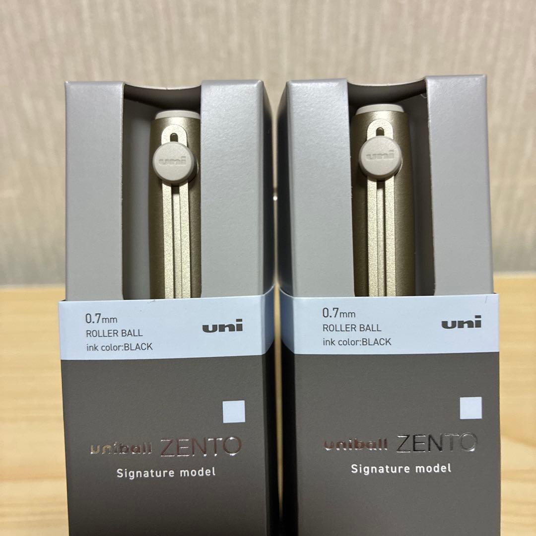 uniball ZENTO ユニボール　ゼント シグニチャー　　0.7㎜2本