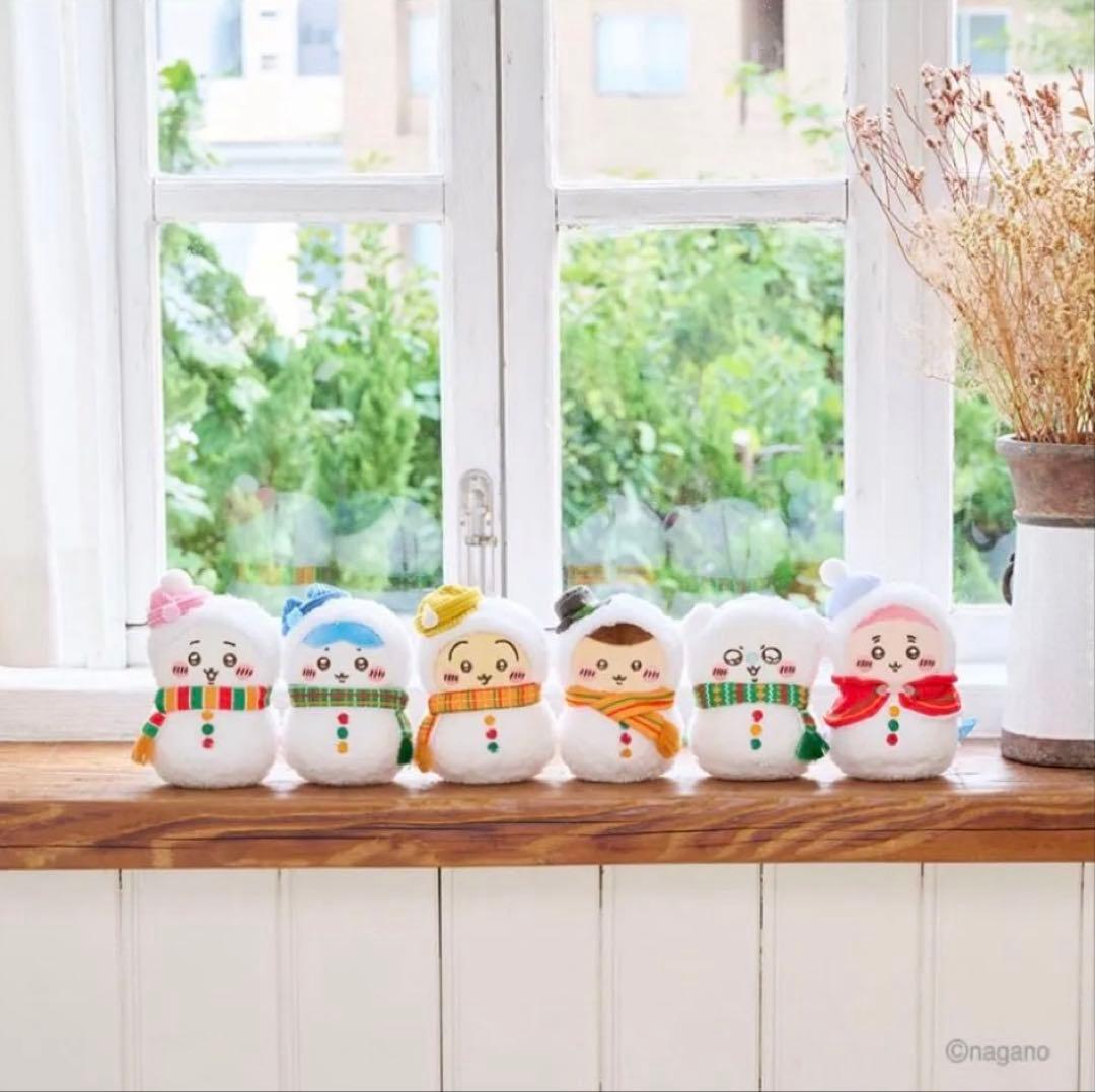 ちいかわ　エニマイくじ　E賞マスコットぬいぐるみ　コンプリート全6種セット