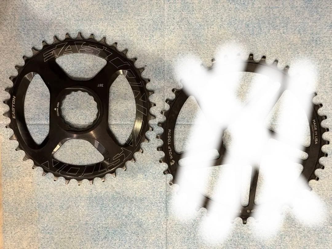 EASTON EA90 クランクセット 工具、BB、替えチェーンリング付き