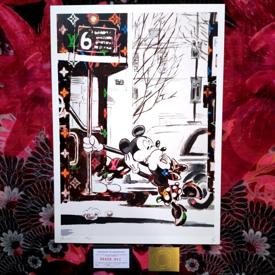 death nyc 世界限定100枚　ディズニー　ミッキー　ミニー　ルイヴィトン