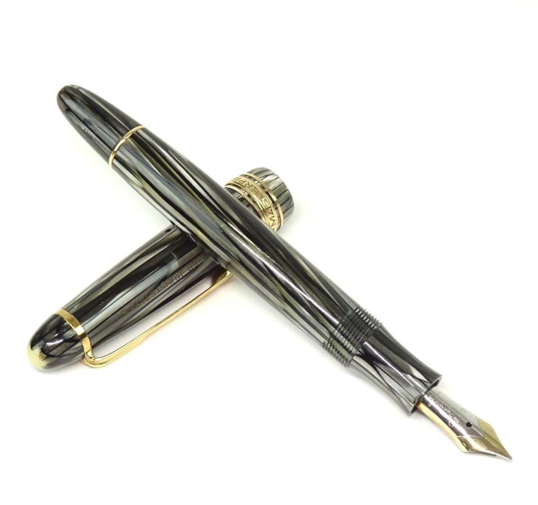 E2218 希少 モンブラン マスターピース 144 万年筆ペン先14C/585