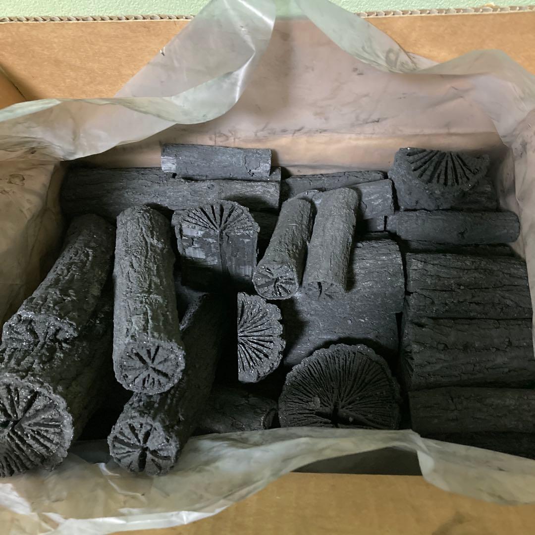 茶道用木炭　組炭　炉用　くぬぎ　4点前入