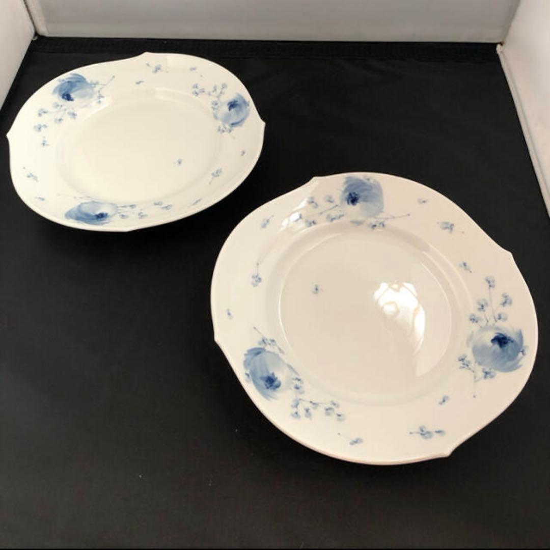 マイセン青い花　2人用セット