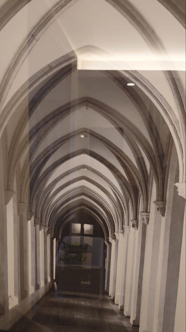 アートパネル　抽象画（黒フレーム）