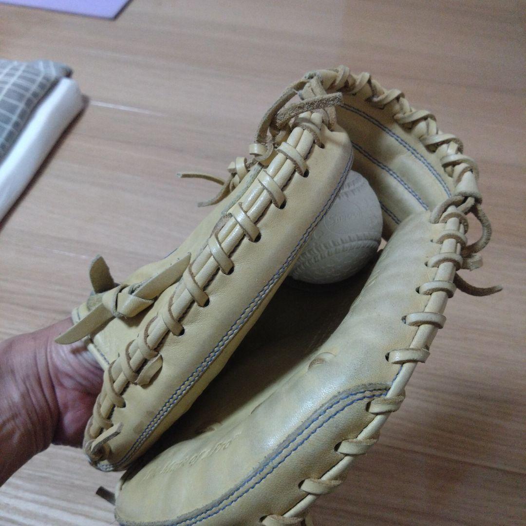 少年軟式Rawlings キャッチャーミットベージュ