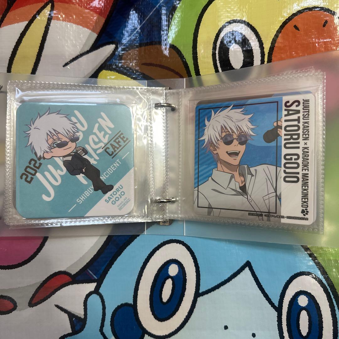 呪術廻戦　コースター38枚　ステッカー12枚　まとめ売り　五条悟