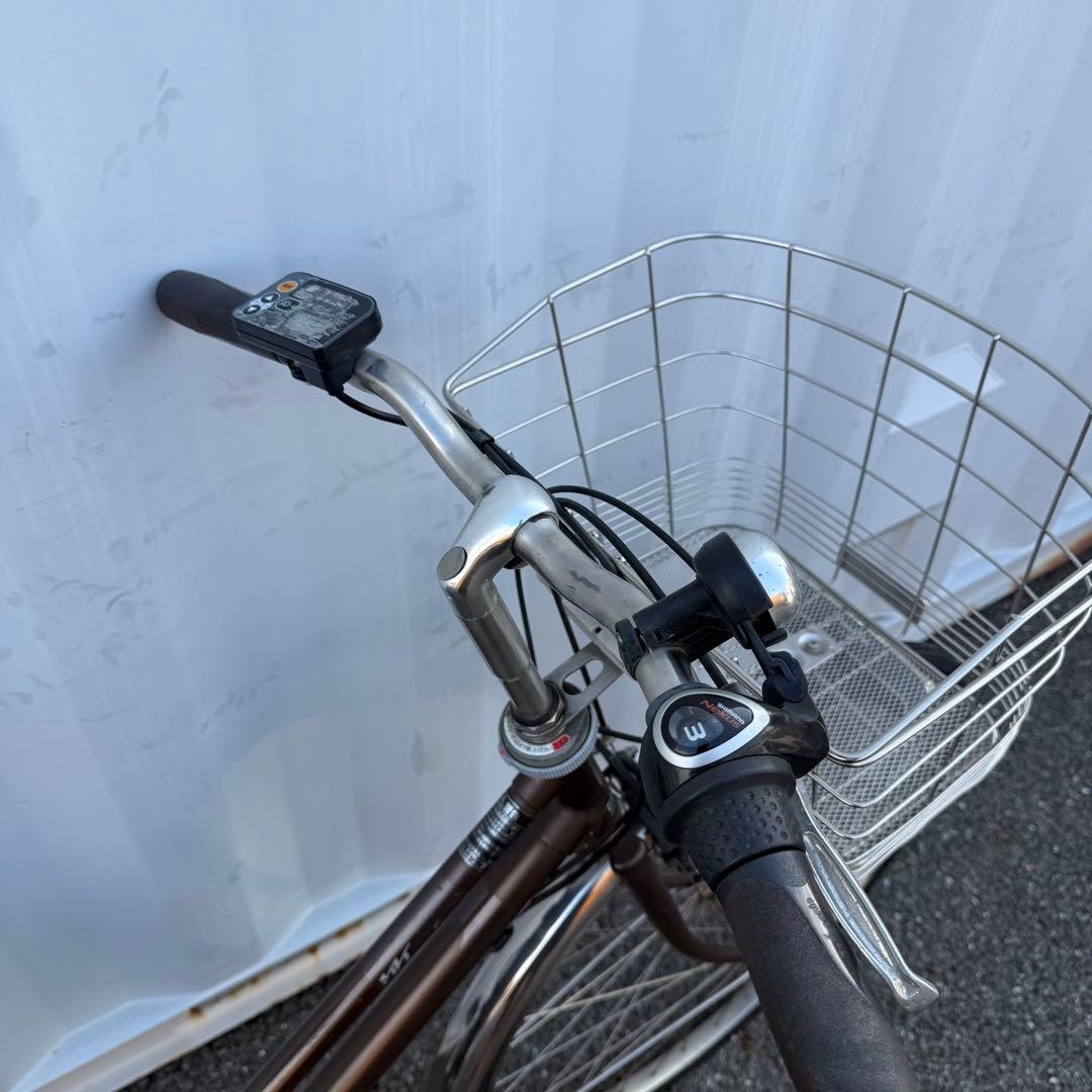 電動アシスト自転車 Panasonic vivi タイヤ新品交換済み