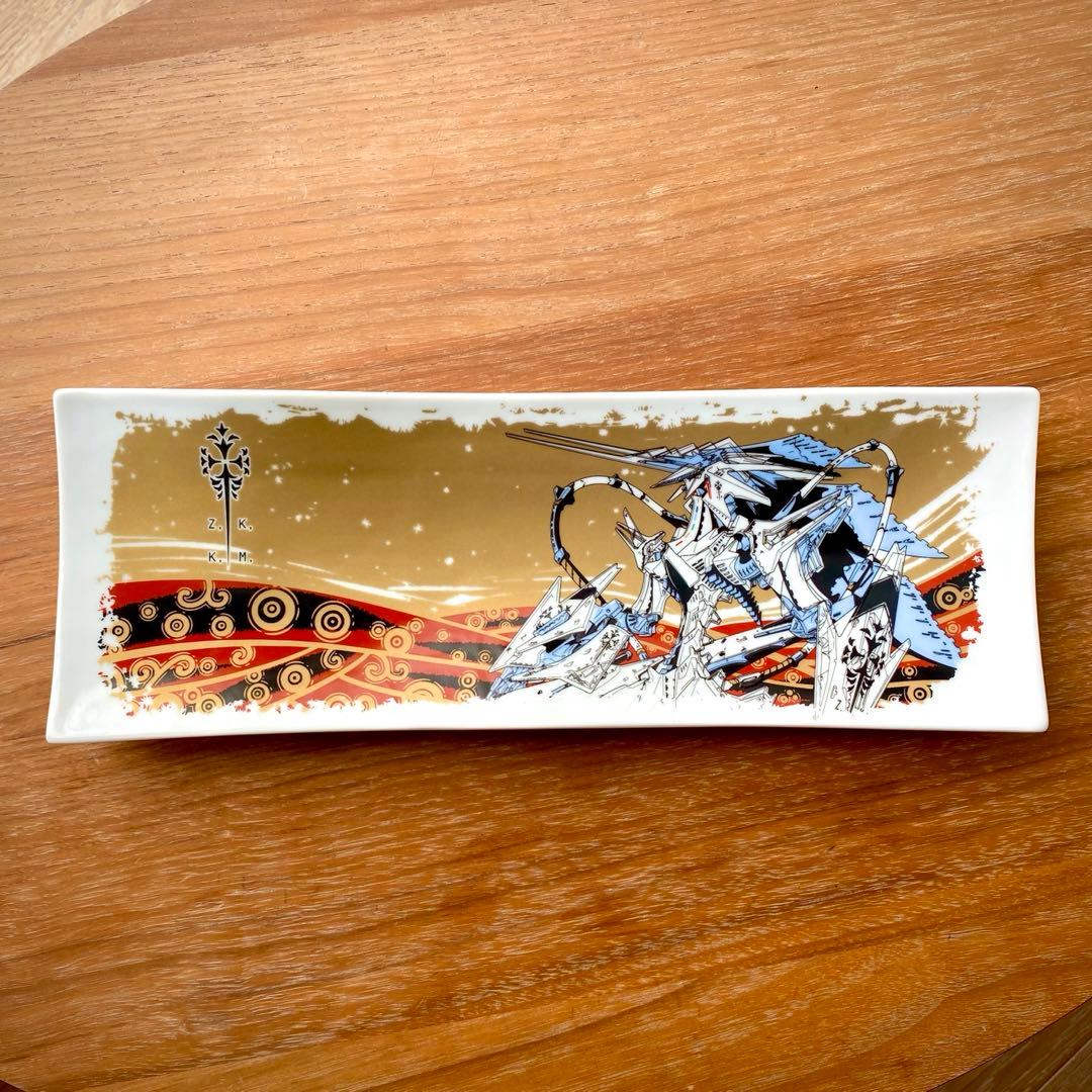 FSS/ファイブスター物語 九谷焼 長皿【希少】