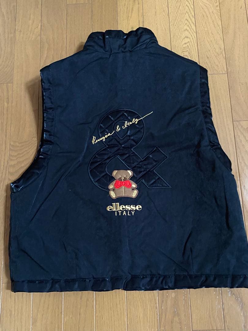 美品　ellesse エレッセ　ベアー　スキーウェア　ボア　ベスト付3Ｐ　Ｍ