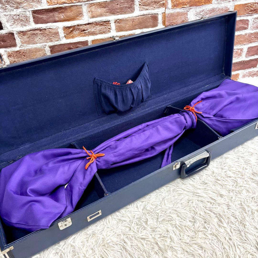 ✨美品✨津軽三味線 太棹 花梨 丸打ち胴　一本ホゾ　和楽器　ハードケース付き