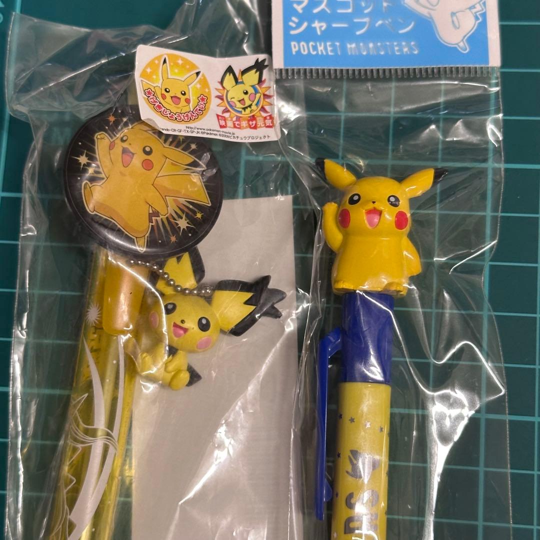 劇場版ポケットモンスター　ピカチュウ　ギザみみピチュー シャープペン　シャーペン