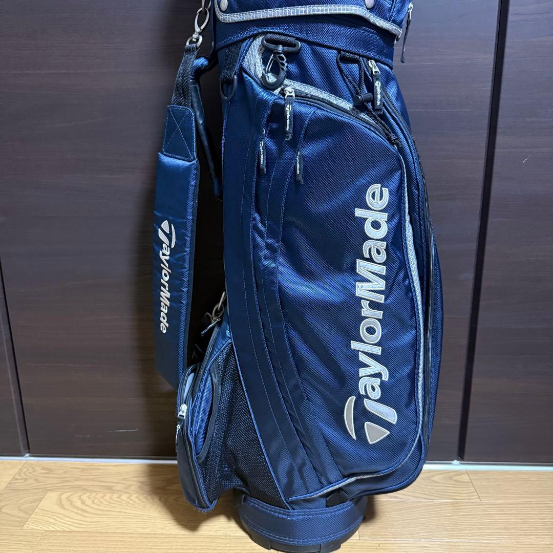 TaylorMade キャディバッグ ゴルフバッグ ネイビー