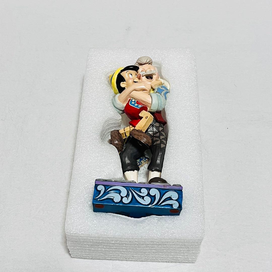 ディズニー　エネスコ　ジムショア　トラディション　ピノキオ　ゼペット　フィギュア