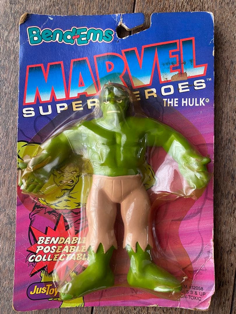 Marvel ハルク 1991年 ヴィンテージ フィギュア 未開封