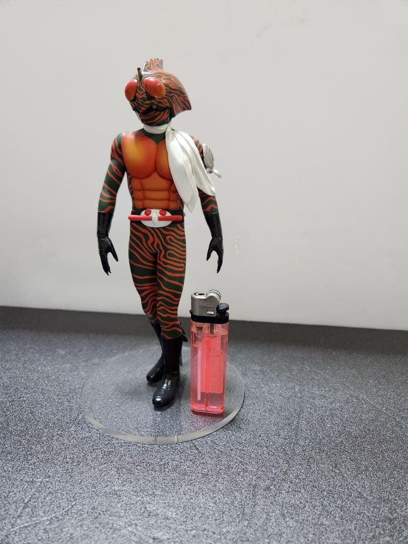 海洋堂 仮面ライダーアマゾン1/8 ソフビフイギュア23cm プロ製作完成品