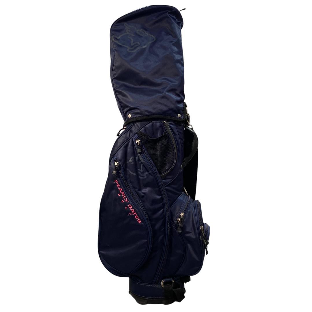 PEARLY GATES パーリーゲイツ キャディバッグ 9型 ネイビー ゴルフ