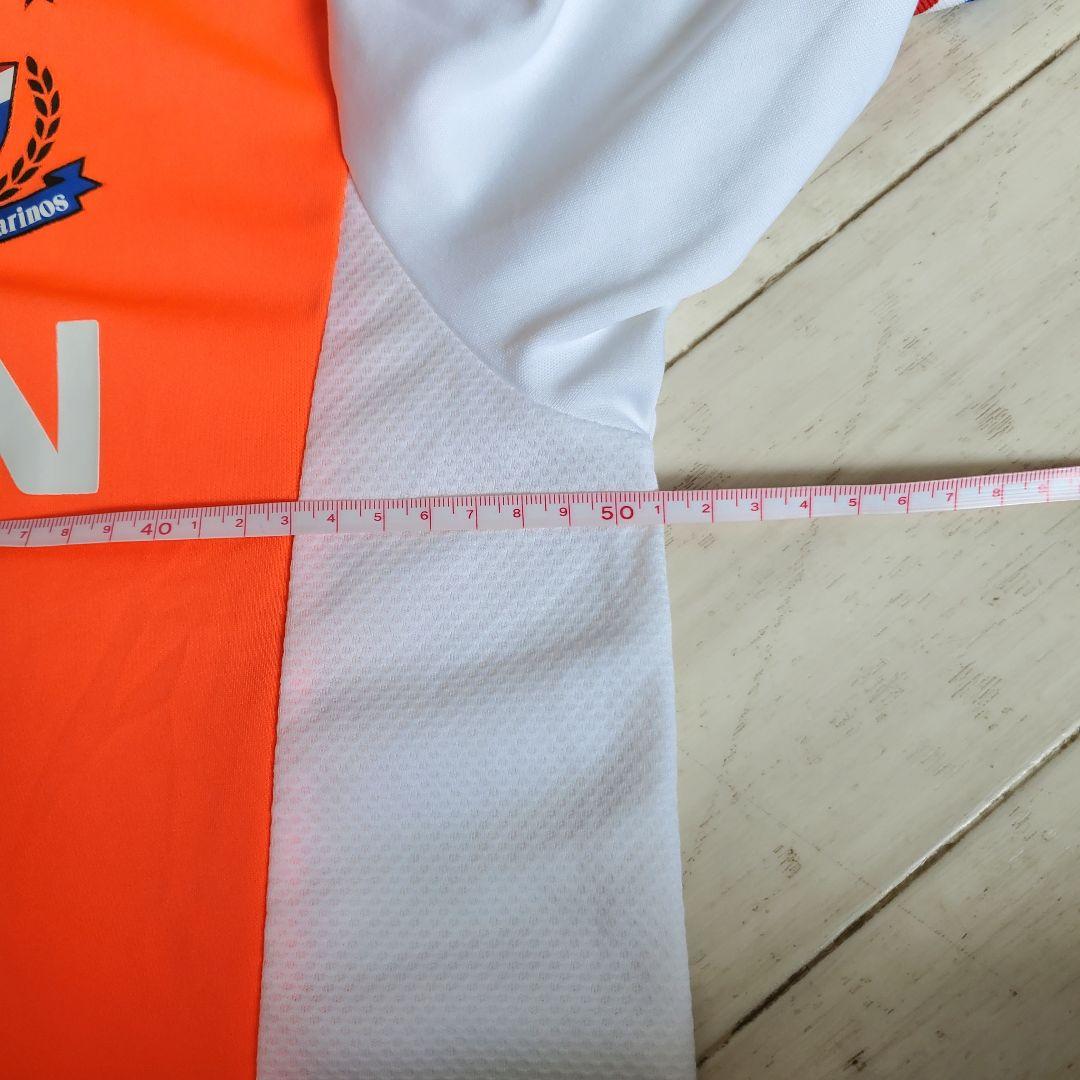 希少 横浜マリノス 中村俊輔 蛍光オレンジ ユニフォーム jリーグ アウェイ