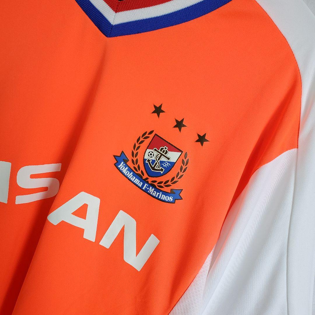 希少 横浜マリノス 中村俊輔 蛍光オレンジ ユニフォーム jリーグ アウェイ