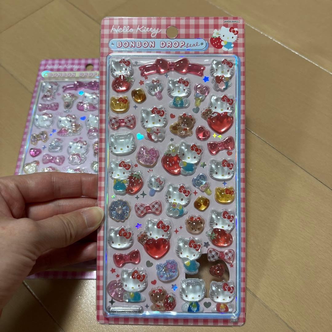 新品　ボンボンドロップシール　サンリオ　はぴだんぶい　コンプリート　8種