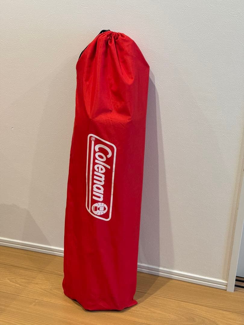 【廃盤品Colemanレイチェア】 リクライニングチェア_レッド_2脚セット