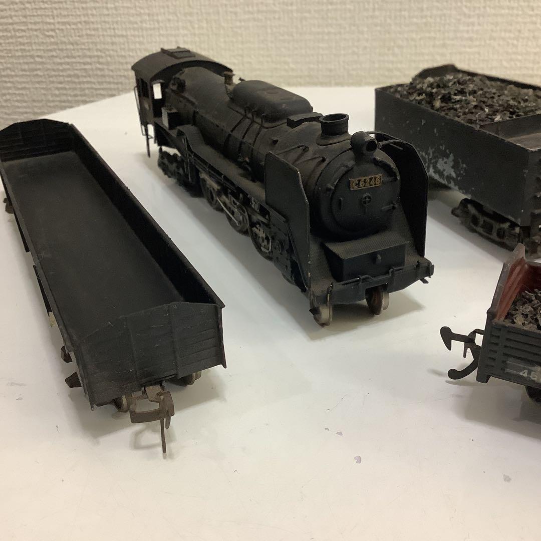 4721⑥C6246 カツミ　ジャンク　蒸気機関車　タム6036 セムフ　トラ