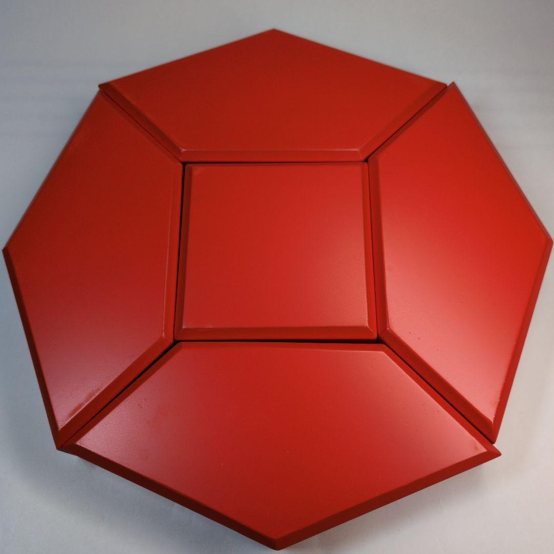 螺鈿　八角箱　重箱　年代物　韓国螺鈿　李朝螺鈿　アンティーク　骨董