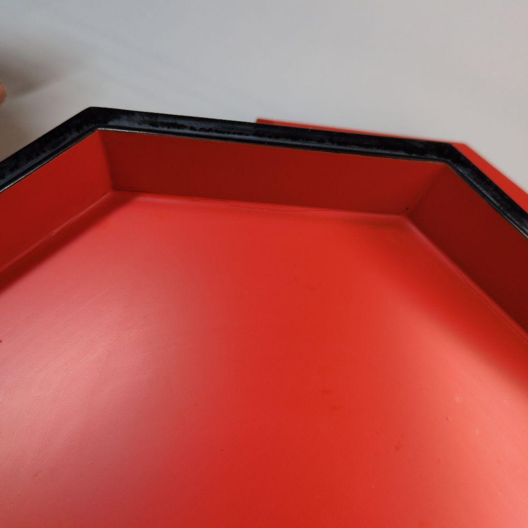 螺鈿　八角箱　重箱　年代物　韓国螺鈿　李朝螺鈿　アンティーク　骨董