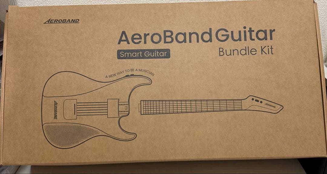 エアロバンドギター　AeroBand Guitar 専用ケース付き
