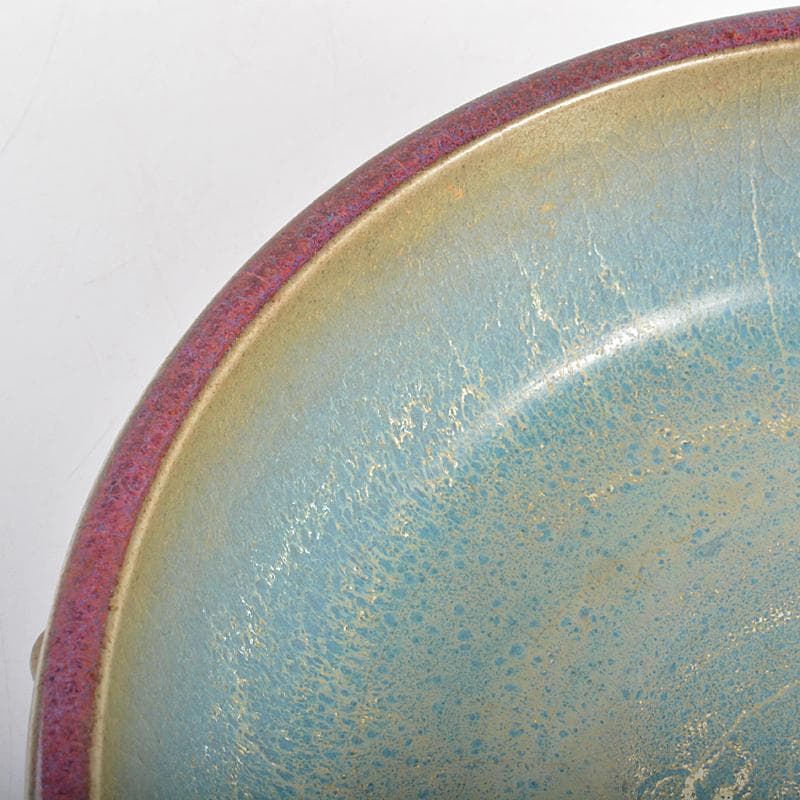 天馬　中国　釣窯　窯変釉　鉢　C　7399E