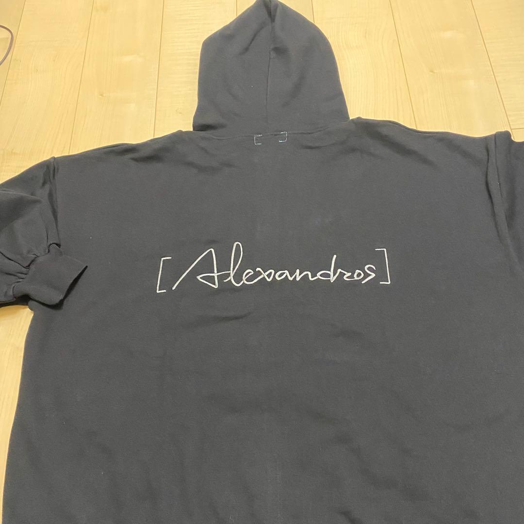 ［Alexandros ］25 AW HOODIE XL ブラック