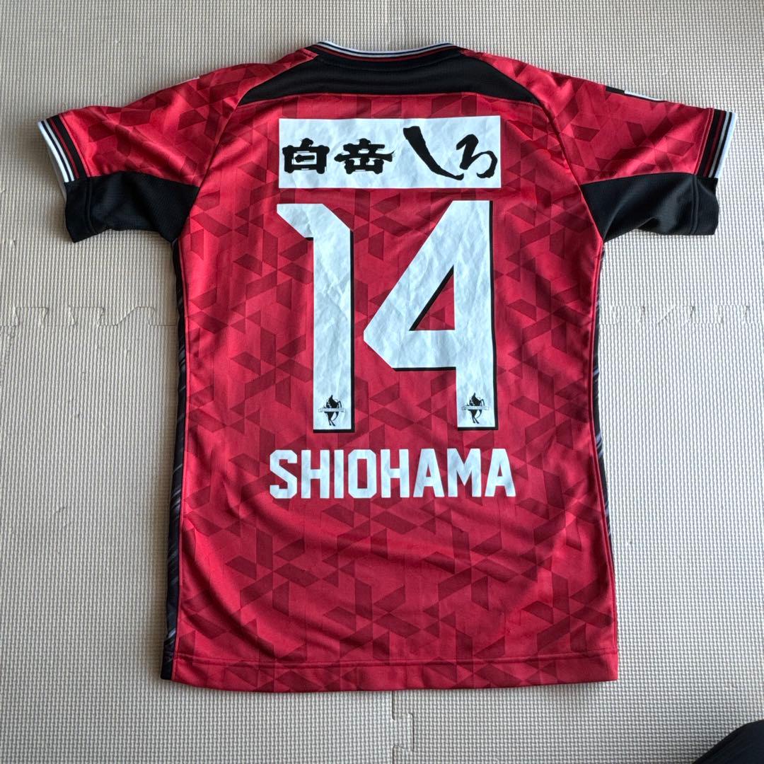 【さらに値下げ】ロアッソ熊本　オーセンティックユニフォームFP1 塩浜遼選手