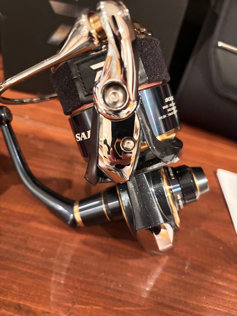 20 ソルティガ8000H 美品　SLPワークスノブ付